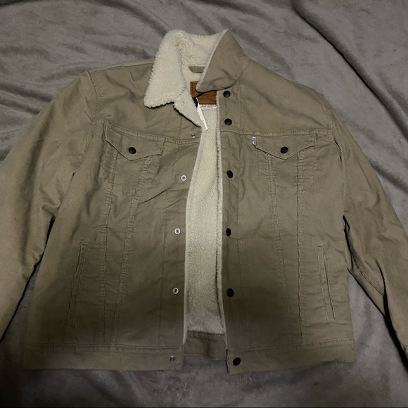 Levi's Other - Levi’s Mens Corduroy Sherpa Lined Jacket XXL